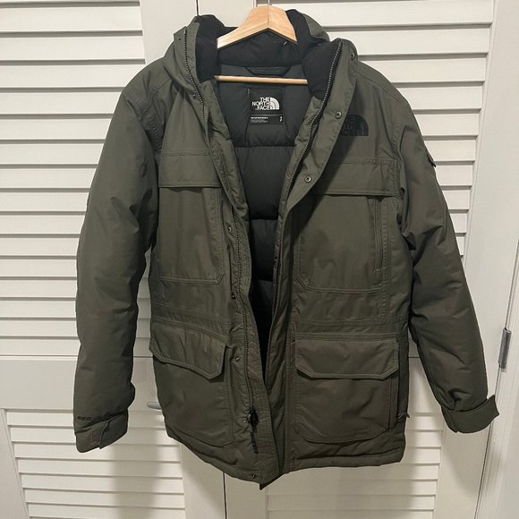 Mens North Face Parka
